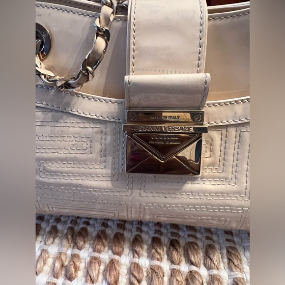 Authentic Gianni Versace Bag. Patent Leather. Made in Italy - Picture 2 of 15